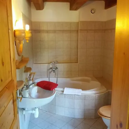 Alloggio in famiglia U Vlastíka S Vyhřívaným Bazénem